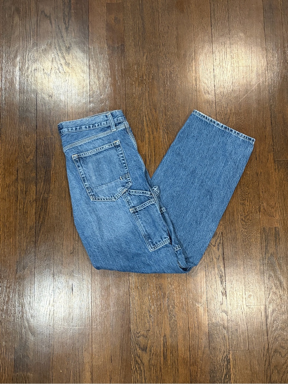 Doubled Knee Aeropostale Blue Jeans